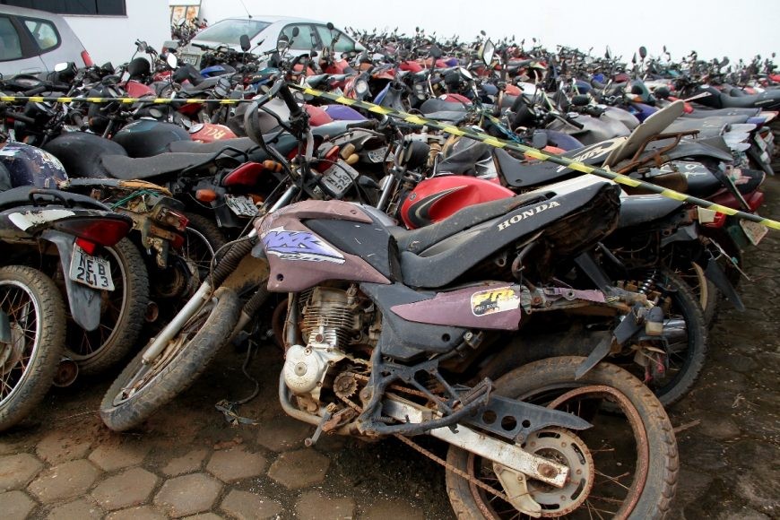 Detran promove leilão online de veículos; veja como agendar visitação aos lotes em Porto Velho