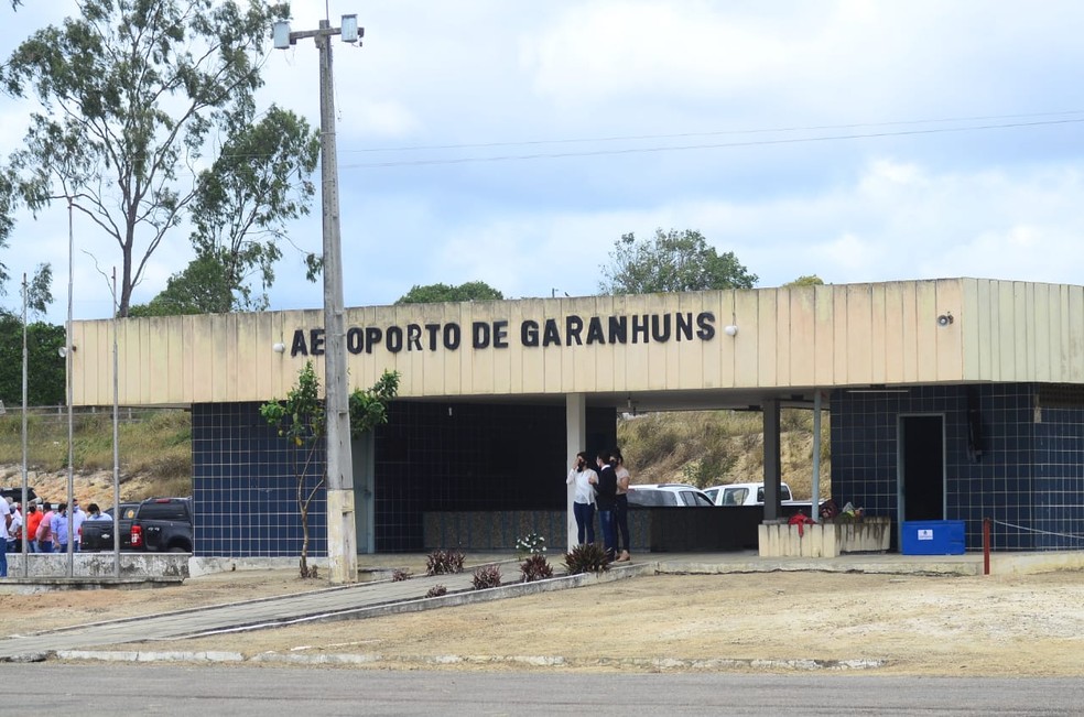 Aeródromo de Garanhuns — Foto: Governo de Pernambuco/Divulgação
