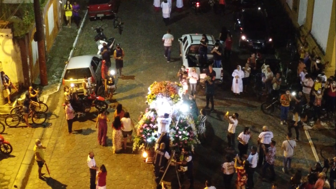 ‘Festa do Achado' da imagem de Nossa Senhora de Nazaré é celebrada em Vigia, no Pará
