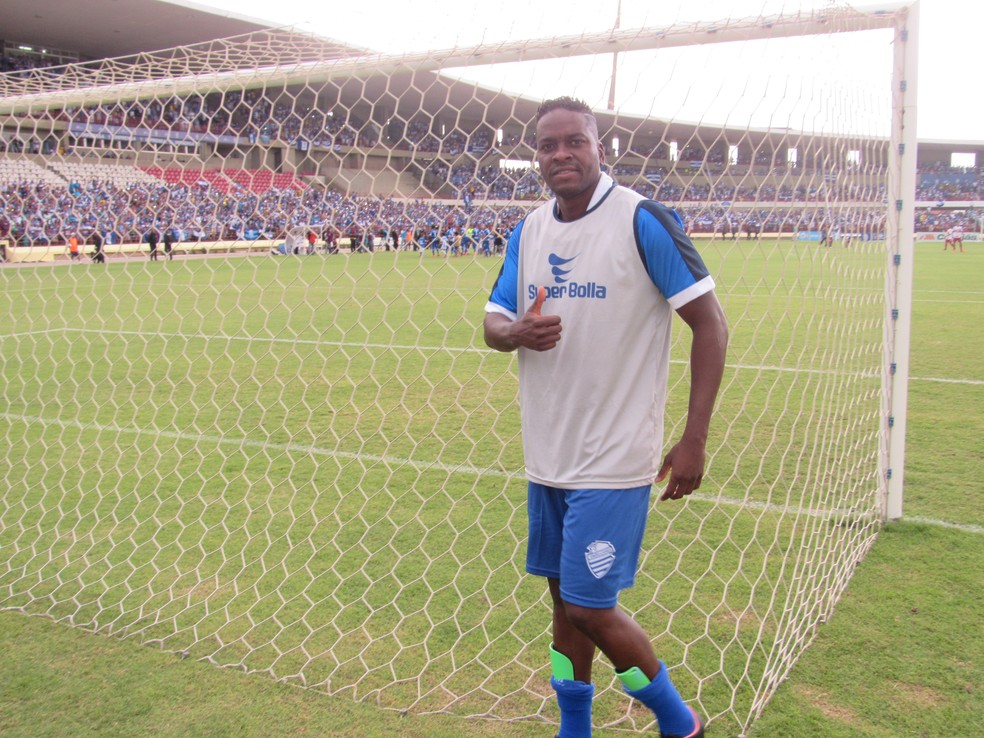 Marcelo Nicácio jogou 10 partidas na Série D — Foto: Denison Roma / GloboEsporte.com