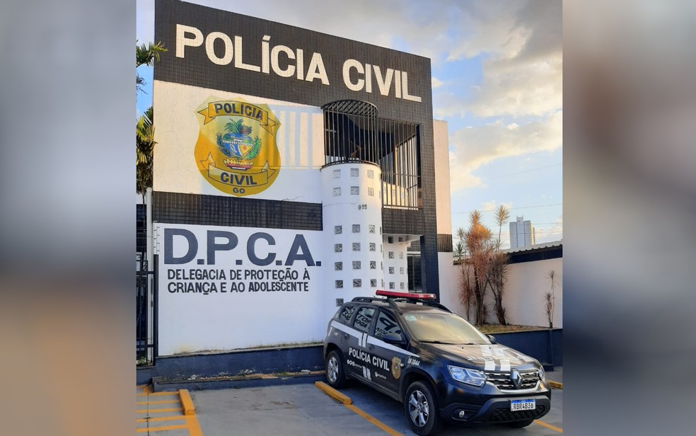 Delegacia de Proteção à Criança e ao Adolescente (DPCA) de Goiânia — Foto: Divulgação/Polícia Civil