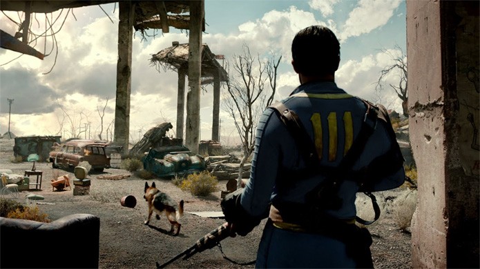 Fallout 4 coloca os jogadores como um andarilho no mundo pós-apocalíptico (Foto: Reprodução/YouTube)