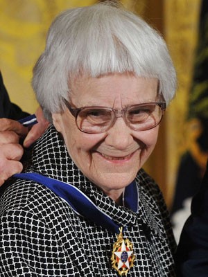 A escritora americana Harper Lee, 88, autora de 'O sol é para todos', em foto de novembro de 2007 (Foto: Mandel Ngan/AFP)