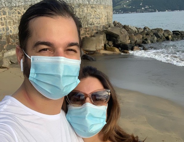 Fátima Bernardes e Túlio Gadêlha (Foto: Reprodução/Instagram)