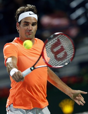 Roger Federer x Fernando Verdasco - ATP de Dubai (Foto: REUTERS/Ahmed Jadallah)