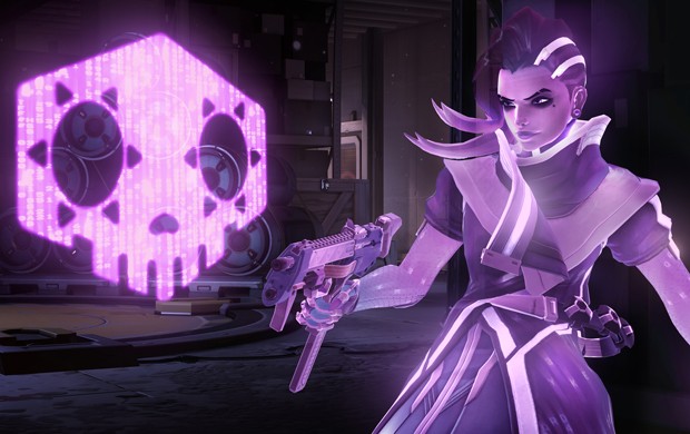 Sombra, nova heroína de 'Overwatch', consegue ficar invisível para adversários (Foto: Divulgação/Blizzard)