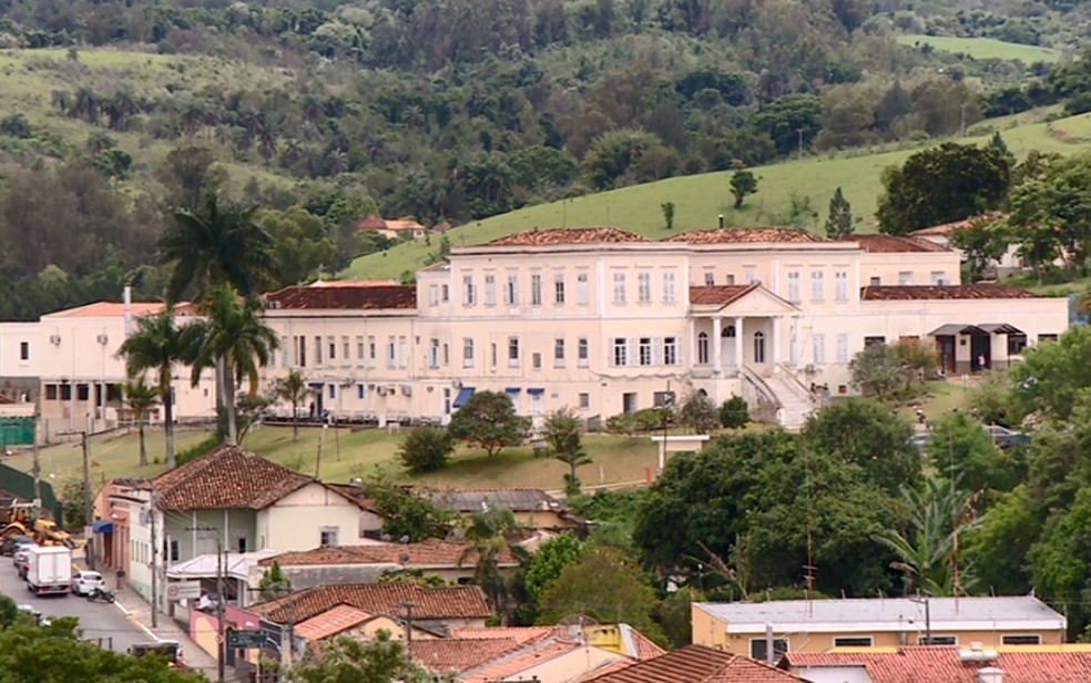 Santa Casa Anna Cintra, em Amparo (SP) — Foto: Reprodução/EPTV