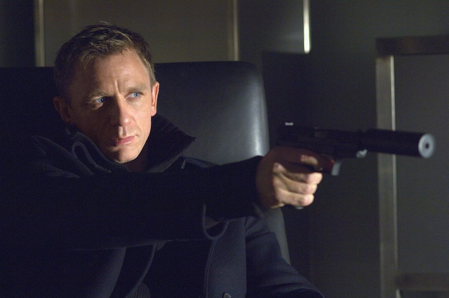Daniel Craig como James Bond em 'Cassino Royale'