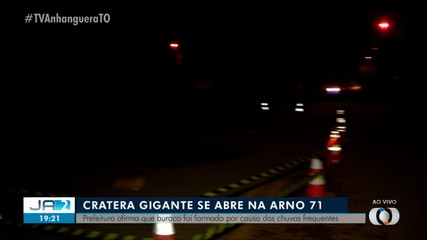 Cratera gigante se abre na arno 71; saiba mais