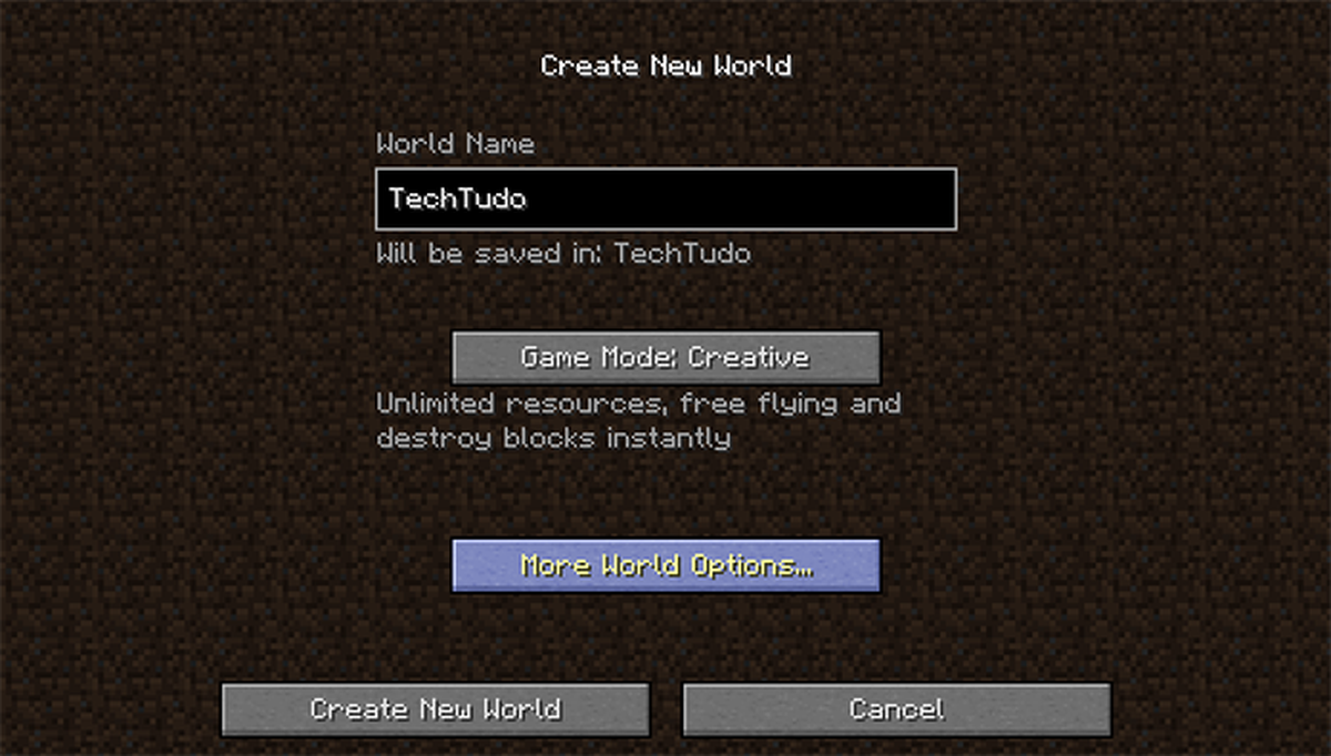 Como mudar o tempo em Minecraft Jogos TechTudo