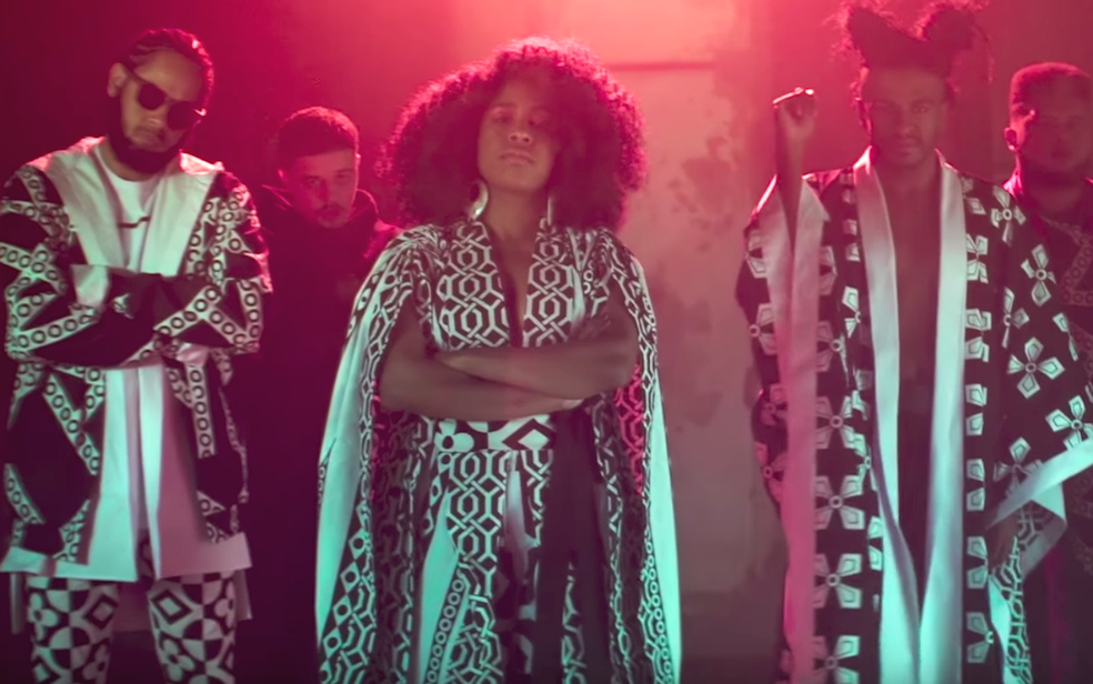 Cena do clipe 'Mandume', do rapper Emicida, que participa da 6ª edição do festival Curta Brasília (Foto: Curta Brasília/Divulgação)