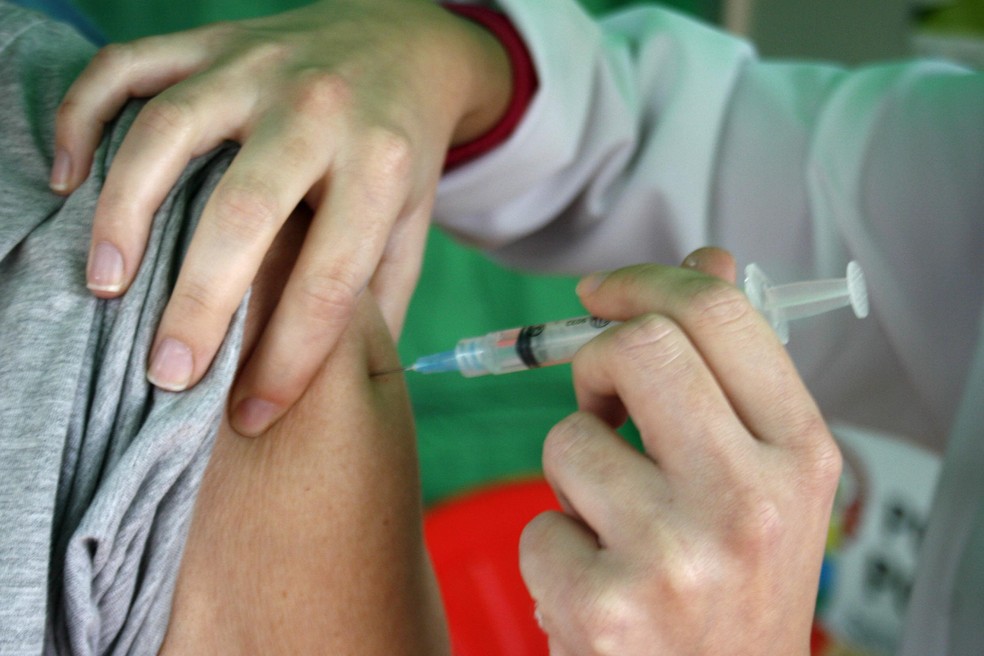 Campanha de vacinaÃ§Ã£o contra a gripe comeÃ§a nesta segunda-feira (17) (Foto: Ivo GonÃ§alves/DivulgaÃ§Ã£o PMPA)