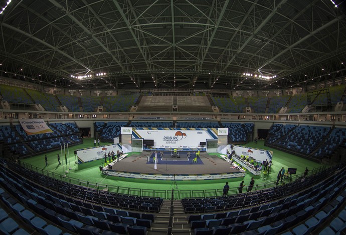 Evento-teste rio 2016 halterofilismo Arena Carioca 1 (Foto: Daniel Zappe/MPIX/CPB)