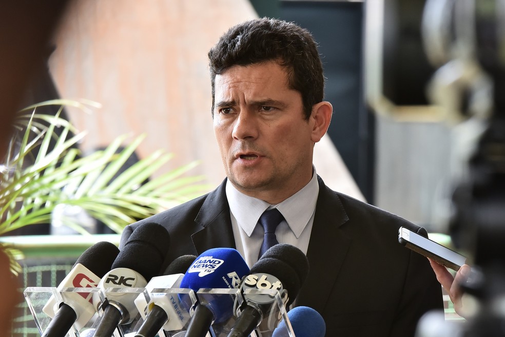 O futuro ministro da JustiÃ§a, SÃ©rgio Moro â Foto: Rafael Carvalho/governo de transiÃ§Ã£o