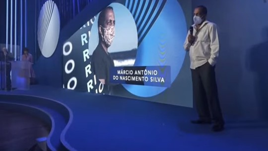 Márcio Antônio do Nascimento Silva é premiado com o Faz Diferença na categoria 'Rio'