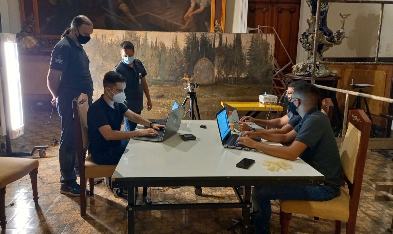 Polícia Civil e IFRJ promovem parceria para trabalho de perícia em obras de arte