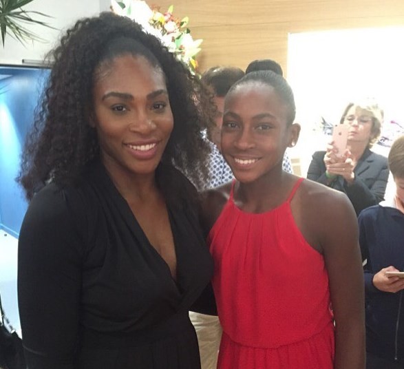 Serena e Cori em 2016