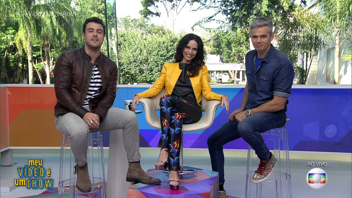 Claudia Ohana E A Homenageada Do Quadro Meu Video E Um Show Tv Gshow