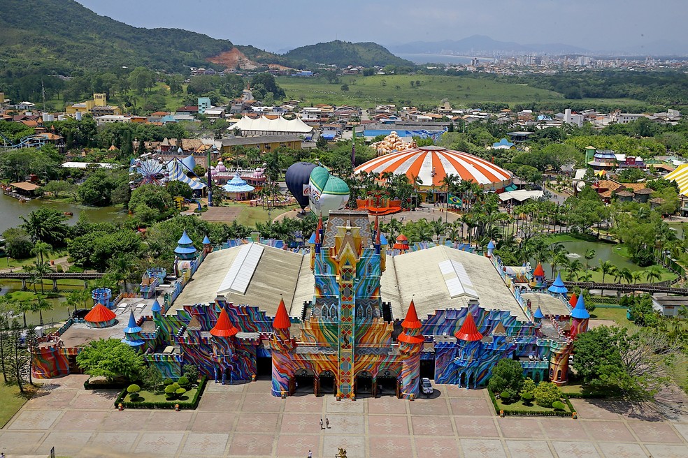 Com mais de 2 milhões de visitantes por ano, Beto Carrero World é uma das principais referências do setor no país  — Foto: Divulgação