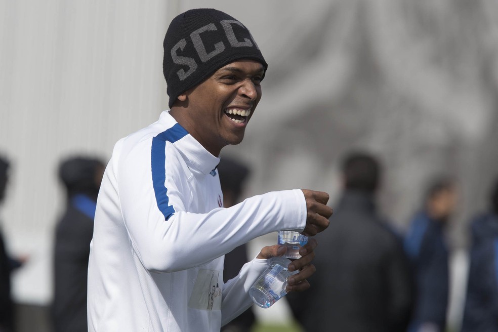 Jô vive ótima fase no Corinthians (Foto: Daniel Augusto Jr. / Agência Corinthians)