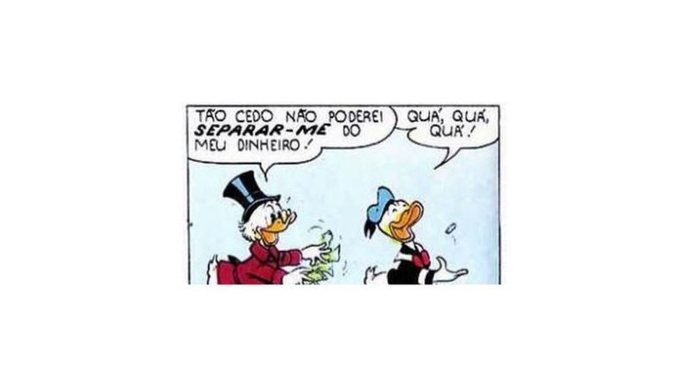 Pato Donald, traduzido no Brasil nos anos 1950 e extremamente popular nas décadas seguintes, ria 