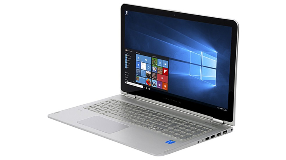 HP Envy x360 é versátil mesmo com tela grande de 15,6 polegadas (Foto: Reprodução/Paulo Alves)