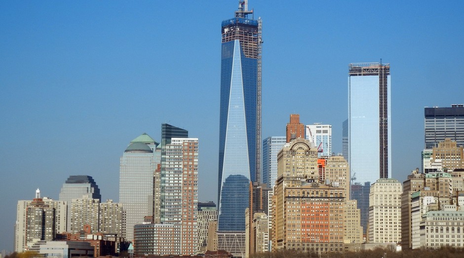 Acima, foto exibe novo arranha-céu em Nova York (Foto: Wiki Commons)