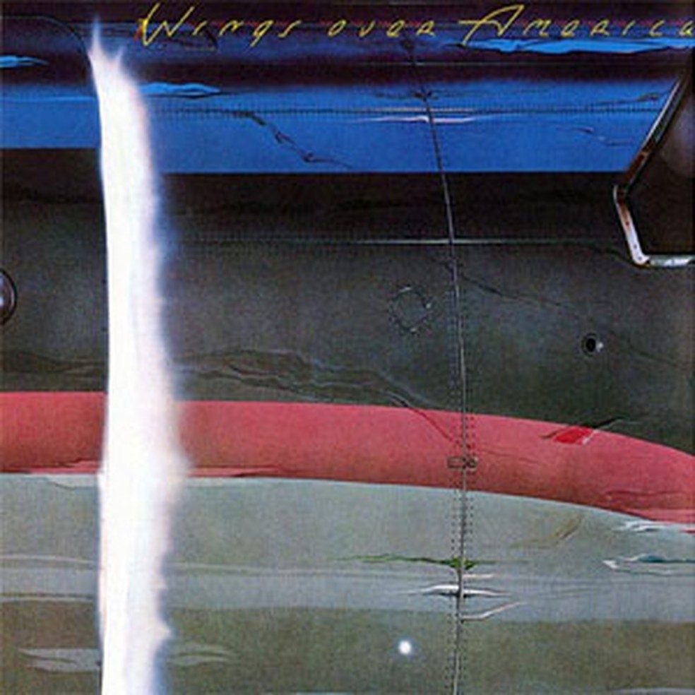 Capa de 'Wings over America', de 1976 — Foto: Reprodução