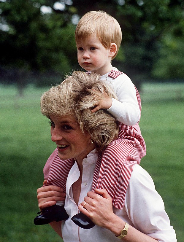 Lady Di e Príncipe William (Foto:   Getty Images)