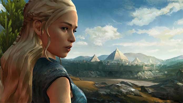 Daenerys Targaryen em Game of Thrones (Foto: Divulgação/Telltale)