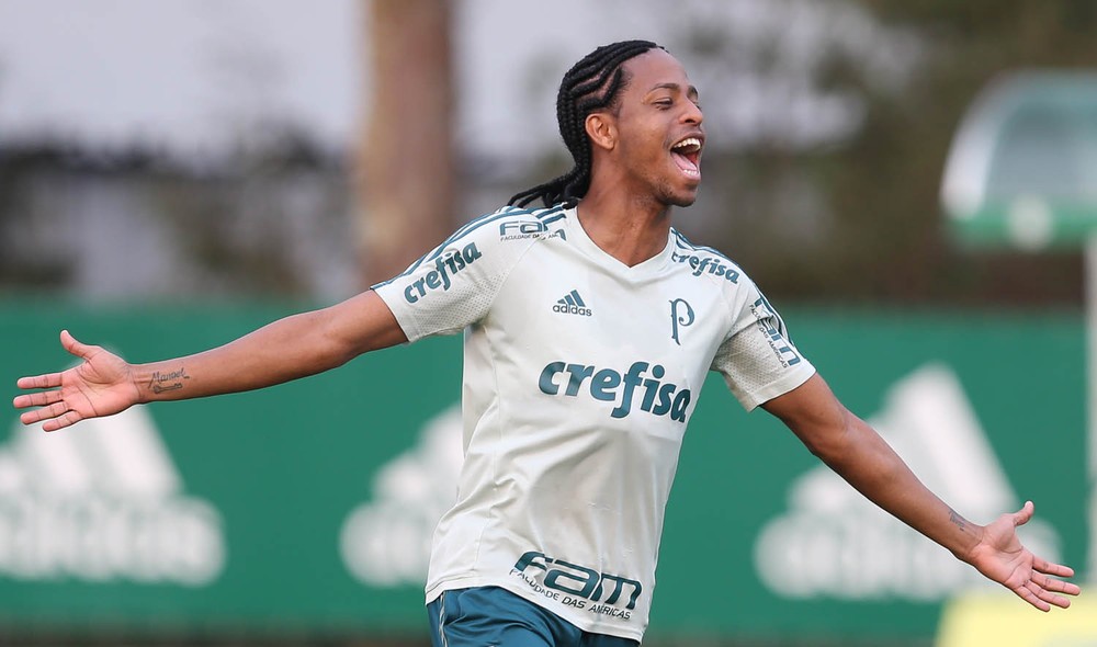  Keno revê adversário de golaço pelo Palmeiras e não desiste do Brasileiro