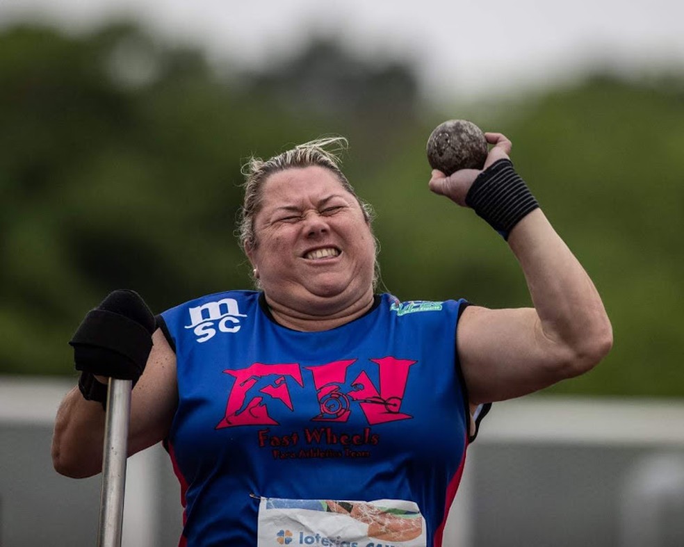 Beth Gomes Bate Pela Segunda Vez Recorde Mundial Do Lancamento De Disco Paralimpiadas Ge
