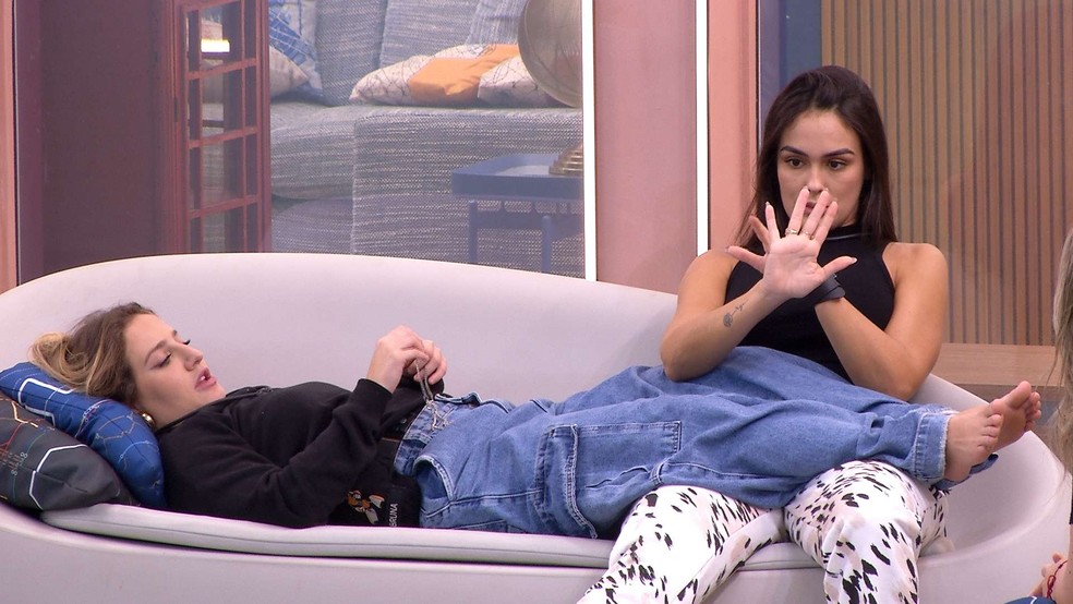 Sisters decidem ordem de votos ao paredão para próximas semanas do BBB 23 (Foto: Reprodução/Globoplay)