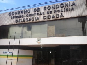 Central de Flagrantes, em Porto Velho (Foto: Suzi Rocha/G1)