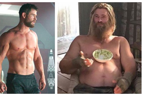 UAU! Chris Hemsworth posta vídeo sem camisa malhando para 'Vingadores:  Guerra Infinita' - CinePOP