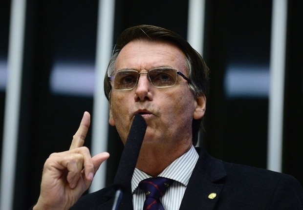 O deputado federal Jair Bolsonaro  (Foto: Nilson Bastian/Agência Câmara)