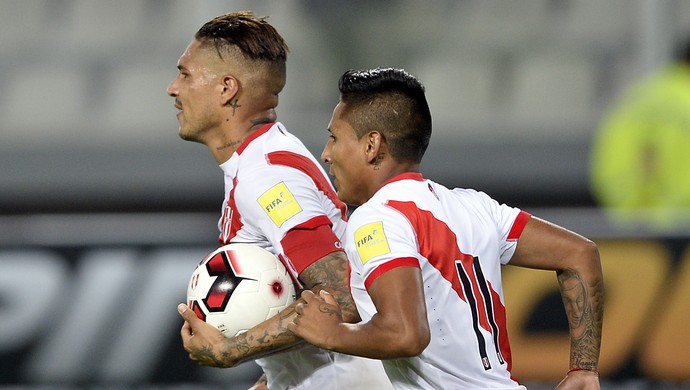 Guerrero Peru x Venezuela (Foto: AFP)
