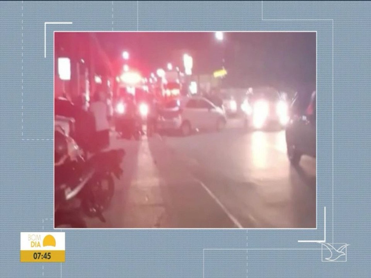 conducteur de l’application écrase quatre personnes après avoir été abattu lors d’une tentative de vol à São Luís |  maranhao