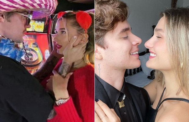 João Figueiredo confunde Sasha Meneguel com Hailey Bieber e diverte a web (Foto: Reprodução/Instagram/ Twitter)
