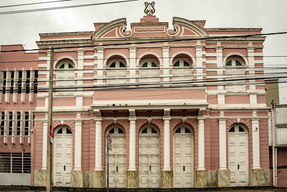 Teatro Municipal de Pouso Alegre — Foto: Chiarini Jr.