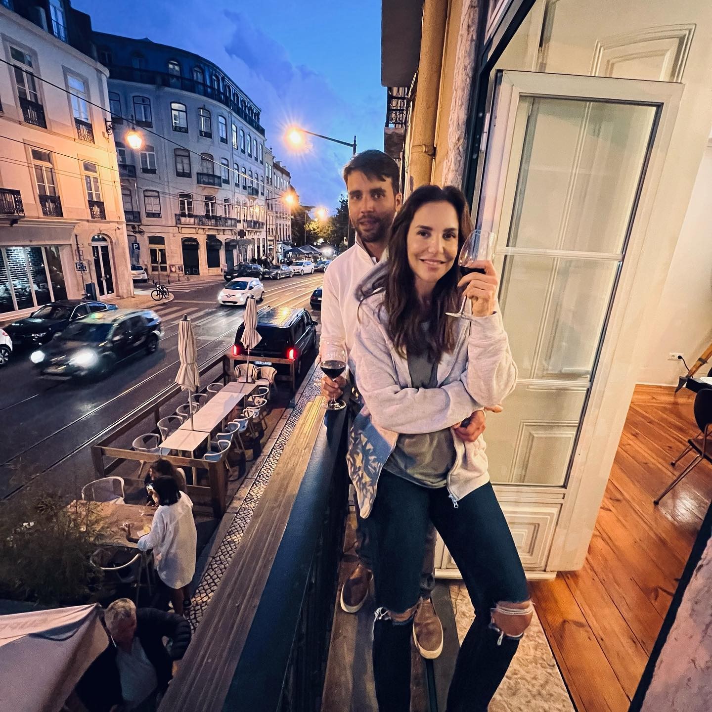 Daniel Cady posta foto apaixonado com Ivete Sangalo em Portugal (Foto: reprodução/ Instagram)