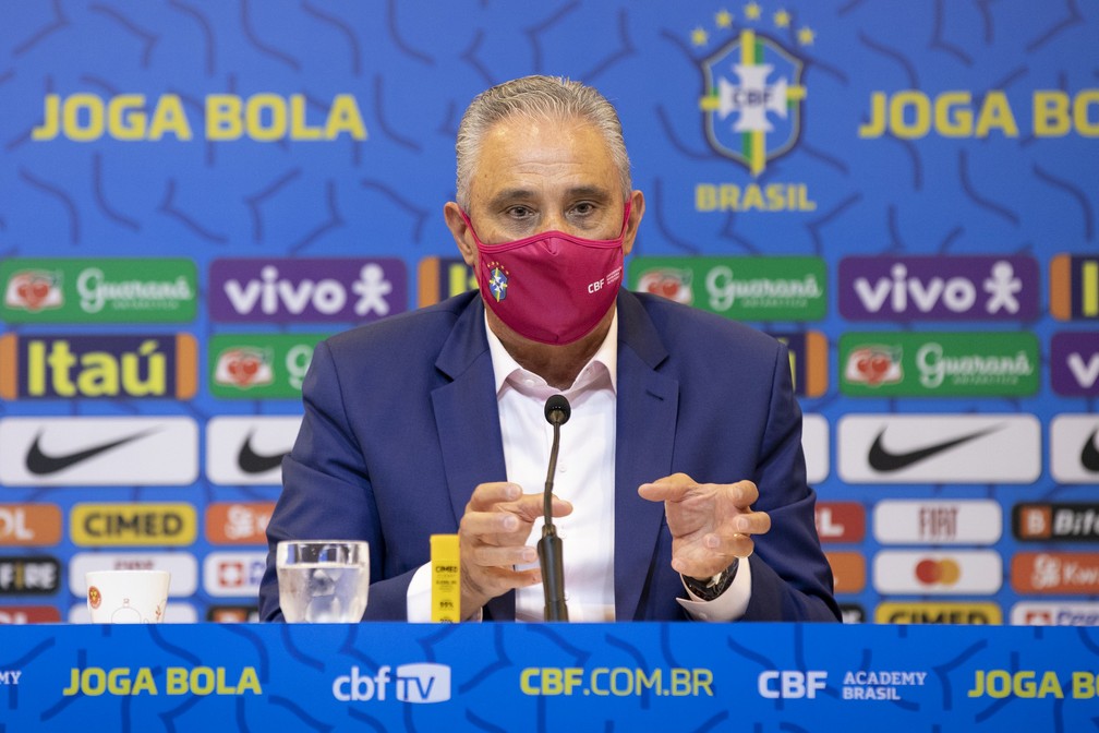 Tite anunciará convocação da seleção brasileira nesta quinta-feira — Foto: Lucas Figueiredo/CBF