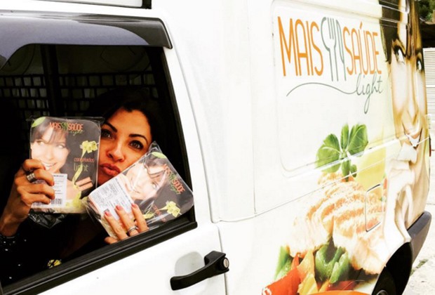 A Mais Saúde Light desenvolveu em parceria com a atriz Anna Lima uma linha de pratos congelados saudáveis (Foto: Reprodução Instagram)