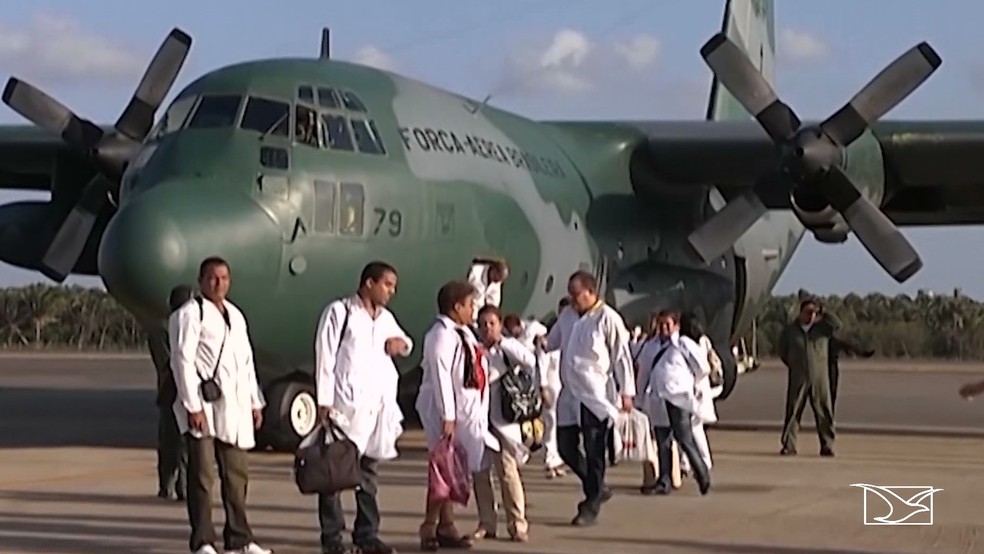 Mais de 100 médicos do programa ‘Mais Médicos’ chegam ao Maranhão — Foto: Reprodução/TV Mirante