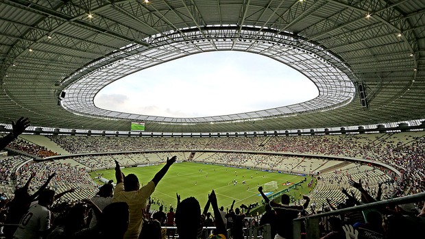 Estreia estádio Castelão (Foto: Ernesto Rodrigues / Agência Estado)