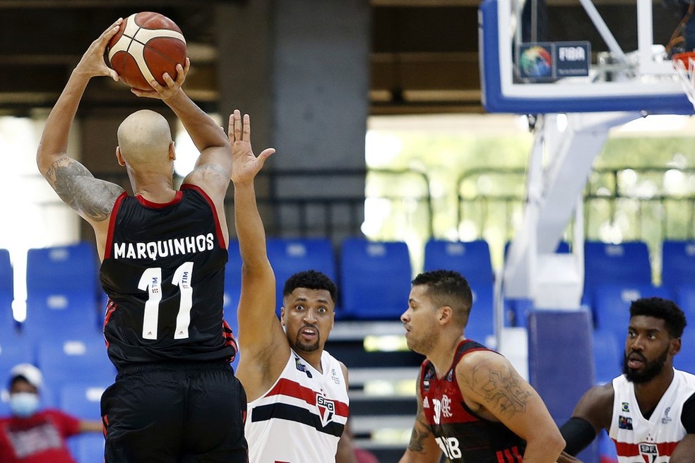 Marquinhos foi o cestinha rubro-negro — Foto: Divulgação/FIBA
