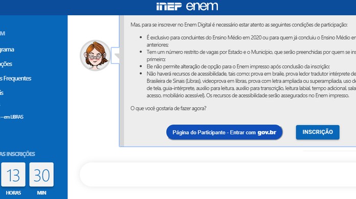 Como Fazer A Inscricao No Enem 2020 Veja O Passo A Passo Enem 2020 G1