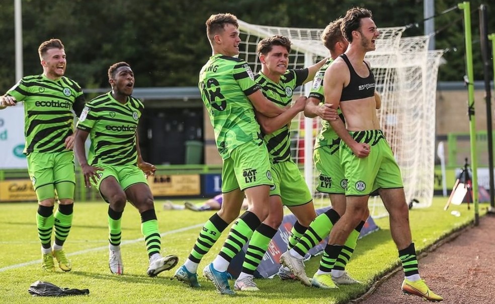 Forest Green Rovers disputa a quarta divisão da Inglaterra — Foto: Divulgação / FGR