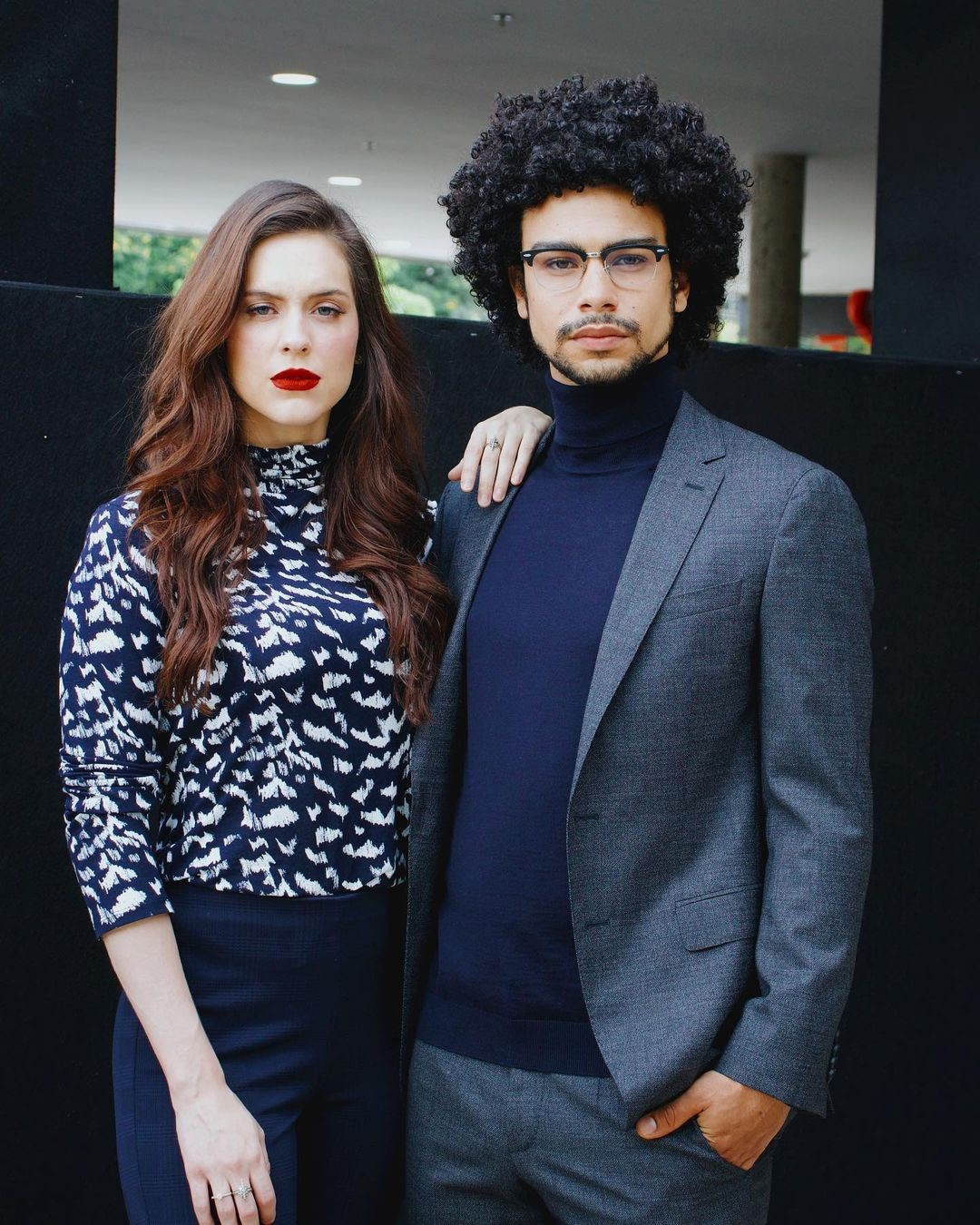 Sophia Abrahão e Sérgio Malheiros posam estilosos em clique no Instagram (Foto: Reprodução/Instagram)