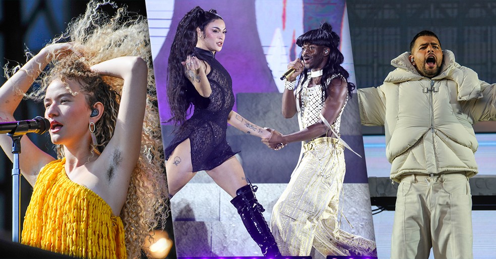 AnaVitória, Lil Nas X, Pabllo Vittar e Pedro Sampaio marcaram o primeiro dia do Lollapalooza 2023 — Foto: AgNews/Brazil News
